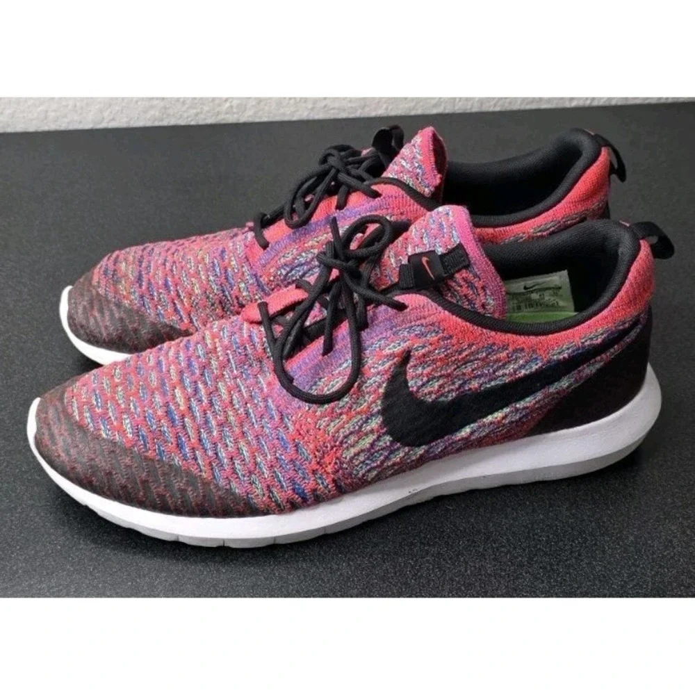 Nike Roshe Run AIR MAX NM Flyknit SE Trainer Shoes 816531 Crimson MEN 11 Sneaker